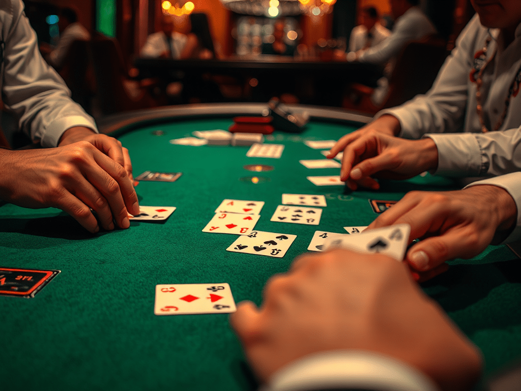 Người chơi đang sắp xếp các bộ bài sảnh đẹp mắt trên bàn cược chuyên nghiệp khi trải nghiệm trò chơi Tiến Lên Miền Nam Sunwin.